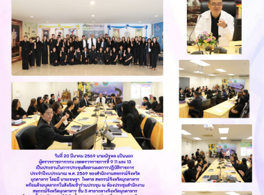 วันที่​ 20 มีนาคม 2569 นายเชษฐา ไพศาล สหกรณ์จังหวัดมุกดาหาร ... พารามิเตอร์รูปภาพ 1